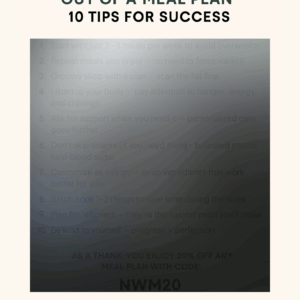 How to get the most out of a meal plan